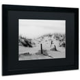 thumbnail image 2 of Trademark Fine Art 'Buried Fences' Black Framed Art by PIPA Fine Art, 2 of 4