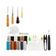 thumbnail image 2 of Cateissary Craft Tool Leather Set Repair Kit Outdoor Stitching Waxed Grinding Sewing Indoor Reusable Supplies Workmanship Type3, 2 of 6
