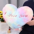 thumbnail image 3 of XINGXIANG Heart LED Pillow - Color Changing Glowing Throw Cushion, Valentine's Day Heart Pillow Romantic Gift with Soft Light, Battery Operated Mood Lighting Decor(Yellow), 3 of 6