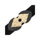 thumbnail image 2 of Cinturones elásticos dorados Inspire Chic para mujer, banda elástica vintage elegante para vestido y abrigo 26.4x2.4" negro, 2 of 6