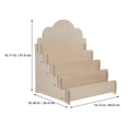 thumbnail image 2 of WHAMVOX  Display Stand Stylish Postcard Rack Brochure Holder, 2 of 8