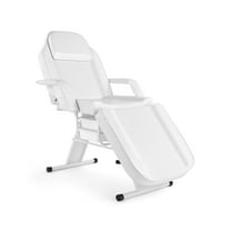 Parker II Facial Bed Massage Table Lash Extension Tattoo Chair for Spa Salon Waxing Lashing Beauty Styling Studio, White