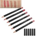thumbnail image 1 of 6pcs Lip Liner Professional Waterproof Matte Long Lasting Lip Pencil Pigmented Cosmetics, 1 of 8