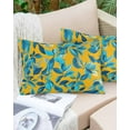 thumbnail image 6 of Country Leaf Throw Pillow Cover 12 x 20 Inch Decorative Pillow Cover Botanical Pastoral Plant Country Lumbar Pillowcase Seasonal Rectangle Cushion Case for Couch Sofa Bed Living Room, 6 of 7