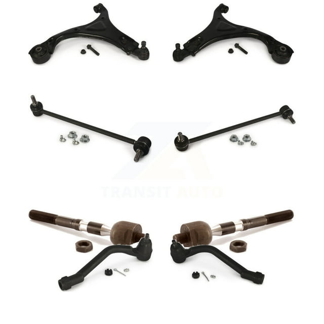 Kit de Bras de Commande de Suspension avant et Assemblage de Rotule de Direction (8 Pcs) pour Voiture Hyundai Sonata GL GLS 13.82 Pouces Centre à Longueur Côté Gauche Droit (Conducteur Passager) K72-100684
