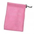thumbnail image 4 of Small Mesh Drawstring Bag Mesh Bag Drawstring Net Bags Gadgets Organizer Stuff Sack Storage Pouch for Golf Balls Gym Swimming Pink, 4 of 8