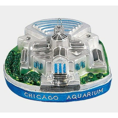 Chicago Aquarium Polish Mouth Blown Glass Christmas Ornament