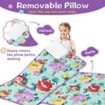 thumbnail image 3 of Pioneer Flower Floral Print Pattern Toddler Nap Mats for Kids Preschool,Sleeping Mat Bag or Kids,Toddler Sleeping Bag,Toddler Nap Mat or Daycare, 3 of 6