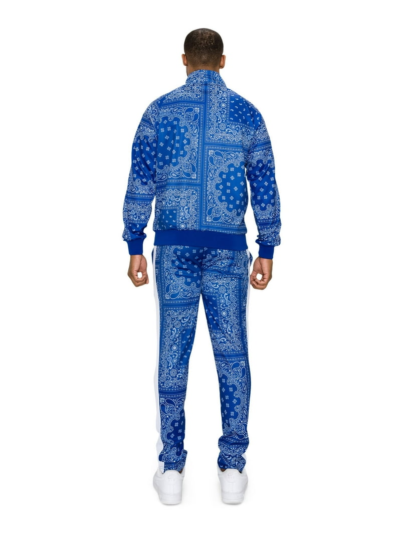 raw blue GG柄セットアップ　bboy RAWBLUE GG柄 ベロア セットアップ トラックジャケット B系 ラッパー