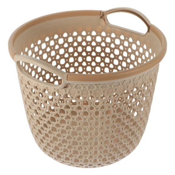 HOOWIFFY Laundry Hamper with Hollow Design, PP Material for Home Storage and Organization