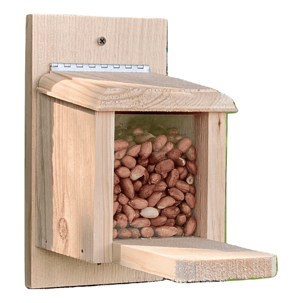 Wakefield Premium Squirrel Houses Peanut Munch Box Feeder