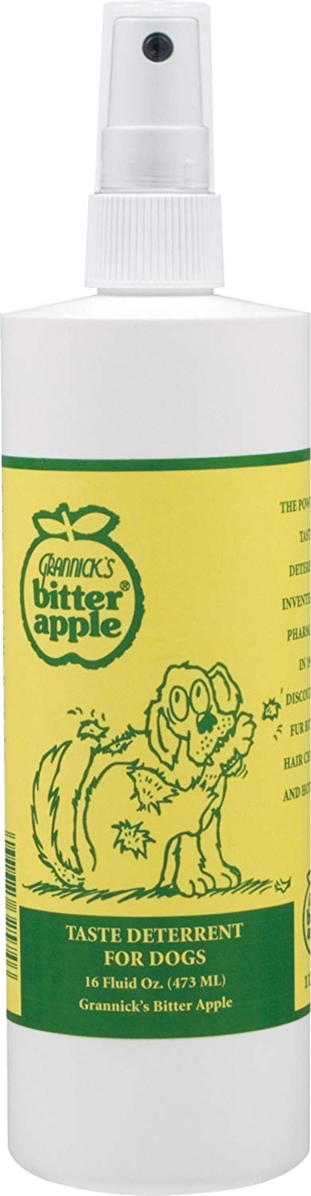 Grannick S Bitter Apple For Dogs Spray Bottle 16 Ounces Discourages Fur Biting By Grannicks Com
