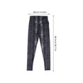 thumbnail image 2 of Houderco Leggings De Compresión Negros Para Mujer Con Y Moderno, 2 of 8