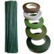 thumbnail image 1 of Kit de arreglo floral-Herramientas florales 5 rollos de cinta de papel de flores con 50 piezas 16 & quot; Alambre de tallo floral para arreglo floral Ramo artificial F Feliz Sencillez, 1 of 5