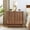 31.5" Walnut, variant on LEFHDA 53" Dresser Fluted 6 Drawer Dresser, Large Modern Chest of Drawers, Wide Wood Storage Dressers Organizer Storage Cabinet for Bedroom Living Room Hallway Entryway