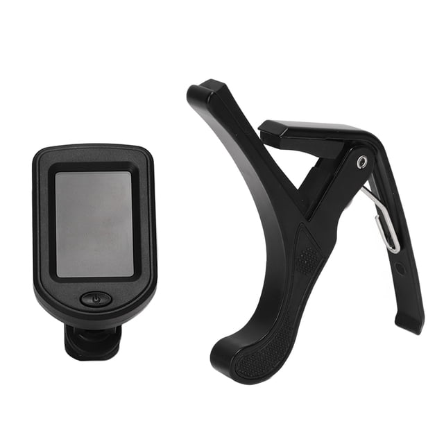JUEGO DE SINTONIZADOR DE CAPO CAPO, KIT DE SINTONIZADOR DE GUITARRA LED ESTAY SEGURO Para Profesor de Música para Novatos