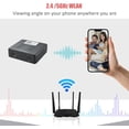 thumbnail image 5 of DnxnIaIfy Mini Camera for 4K, Indoor/Outdoor Security Camera with Rechargeable Battery, 2.4/5 GHz Wi-Fi, Motion Detection, Night Vision, SD & Cloud Storage, Ideal for Home, Baby Monitoring, and Offic, 5 of 7
