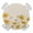 Lemon Yellow Light Beige, variant on Black Bear Round Tablecloth for 45-54 Inch Tables, Fitted Table Cover with Elastic Edge, Farmhouse Forest Animals Vintage Waterproof Outdoor Table Cloth Protector for Patio Garden Dinner Picnic