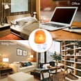 thumbnail image 4 of Pursalt 2 Pack Himalayan Natural Salt Lamp Night Light Plug In Certificated 360 Degree Rotatable Wall Plug With Extra 4 Replacement Bulbs For Bathroom Bedroom Pink Crystal Rock Salt Hand Crafted, 4 of 4