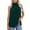 Green, variant on jovati Summer T Shirts for Women Fashion Woman Causal Turtleneck Solid Blouse Sleeveless T-Shirt Summer Tops T Shirts for Women Fashion Womens T Shirts for Summer Womens Summer Tops and Blouses