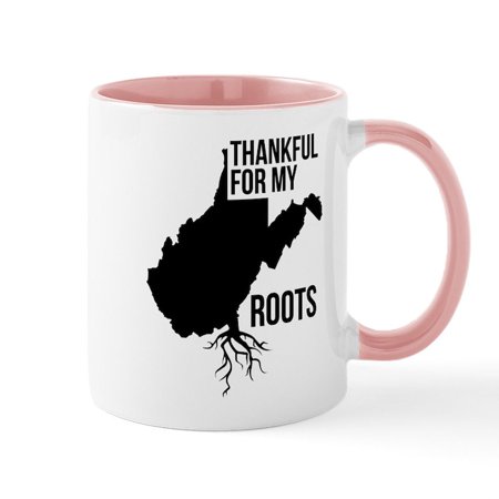 

CafePress - West Virginia Thankful For My Ro - 11 oz Ceramic Mug - Novelty Coffee Tea Cup