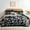 Black, variant on Davulos Queen Bed in Bag,7 Piece Khaki Bedding Comforter Set Floral Printed Complete Comforter Set for All Season with Comforter,Sheets,Pillowcases & Shams