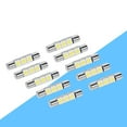 thumbnail image 3 of 3 Bombilla De Espejo LED SMD 31 Mm 6641 Fusible Compatible Con Tocador De Lámpara Solar De Visera Reemplazo Directo Para Bombillas OEM Iluminación De Automóvil Interior, 3 of 7