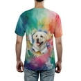 thumbnail image 5 of Funny Watercolor Adorable Labrador Retriever Peeking Through Torn Paper Effect All Over Print 3D Shirt Unisex Merch Lab Dog Lover Gifts - 00026, 5 of 6