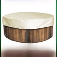 thumbnail image 2 of Housse de Baignoire Extérieure, Toit Rond pour Spa Extérieur, Auvent Imperméable, Housse Anti-Poussière, Revêtement Argenté, Résistant à la Pluie, 2 of 6
