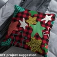 thumbnail image 2 of Castle Fairy Teens Geometric Plaid Stripes Fabric by the Yard 10 Yards,Leopard Print Room Decor Fabric by the Yard,Stars Print Fabric for Sewing,Microfiber Bedroom Decor, 2 of 6