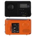 thumbnail image 2 of Reproductor MP3 portátil multifuncional con entrada USB/TF, receptor de radio FM/MW y altavoz incorporado, 2 of 10