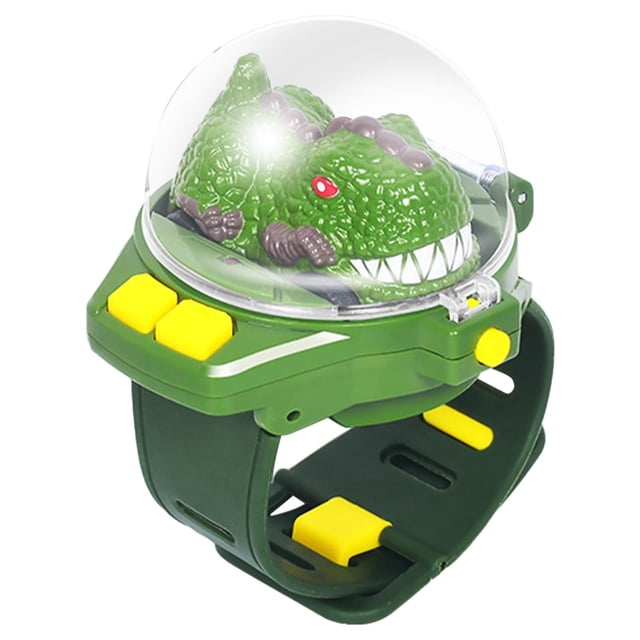 Coche de control de reloj Sunnimix Vehículo de dinosaurio RC Juguete de carreras