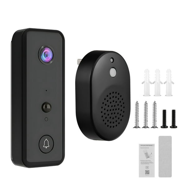 Door Doorbell Camera 2.4GHz WiFi 720P PIR Body Induction 140 Wide Angle Lens Door Camera