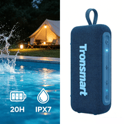 Tronsmart Trip 2 Mini Speaker with Bluetooth 5.3, Ultra-Portable Clip, 10W Big Pro Sound,Deep Bass, IPX7 Waterproof, 20H, Voice Assistant,Black