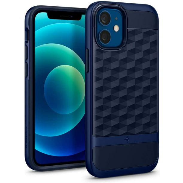 Iphone 12 Mini Case Caseology Parallax For Apple Iphone 12 Mini Midnight Blue Walmart Com Walmart Com