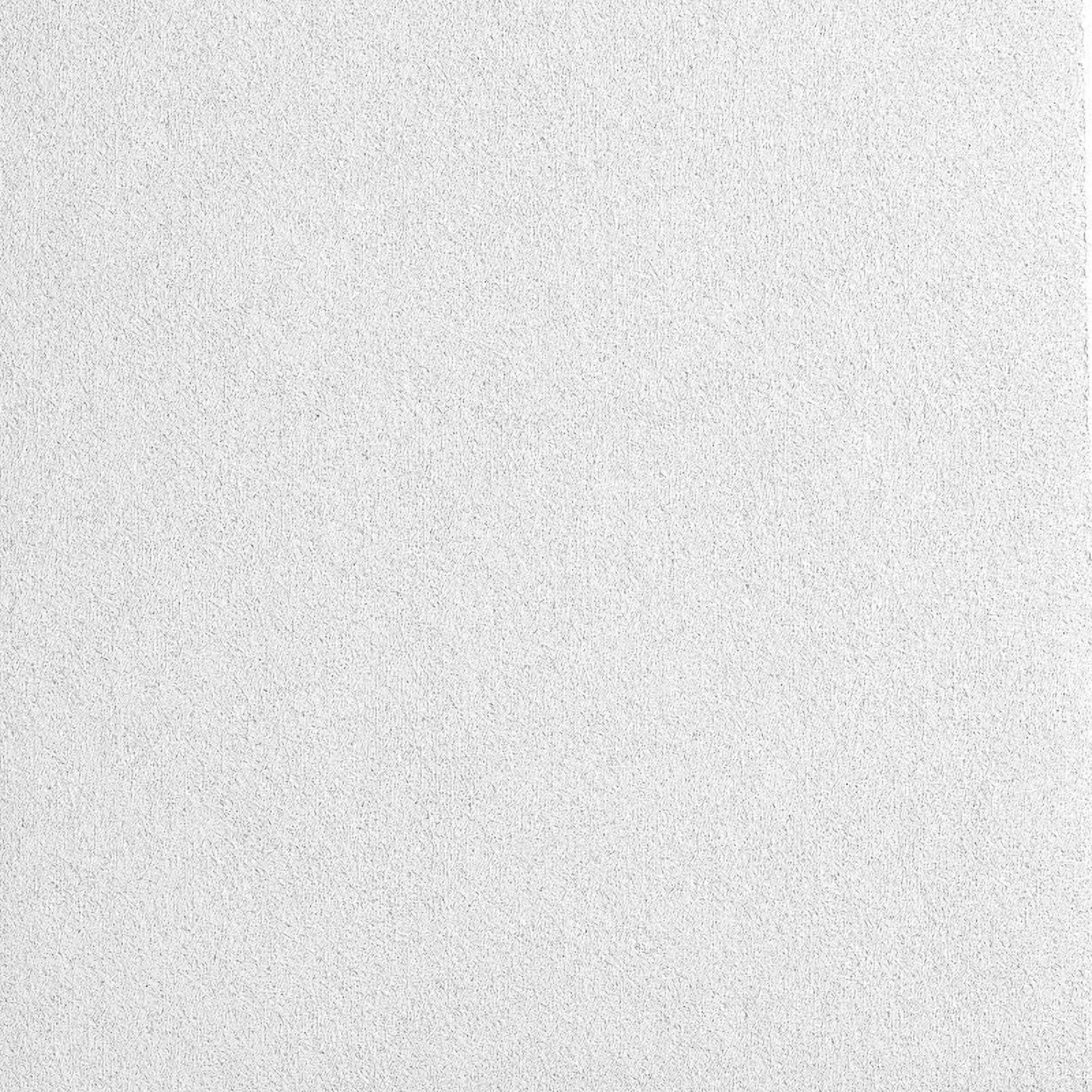 Armstrong 2x4 Cortega Acoustic Mineral Fiber Ceiling Tiles for Suspended Ceiling Grids, 12-Tiles per Pack, White