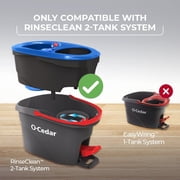 O-Cedar RinseClean Spin Mop Microfiber Refill, 1 CT (Pack of 6)