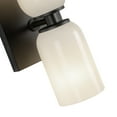 thumbnail image 2 of Kuzco Lighting Ws57712 Nola 2 Light 5" Tall Wall Sconce - Black, 2 of 7