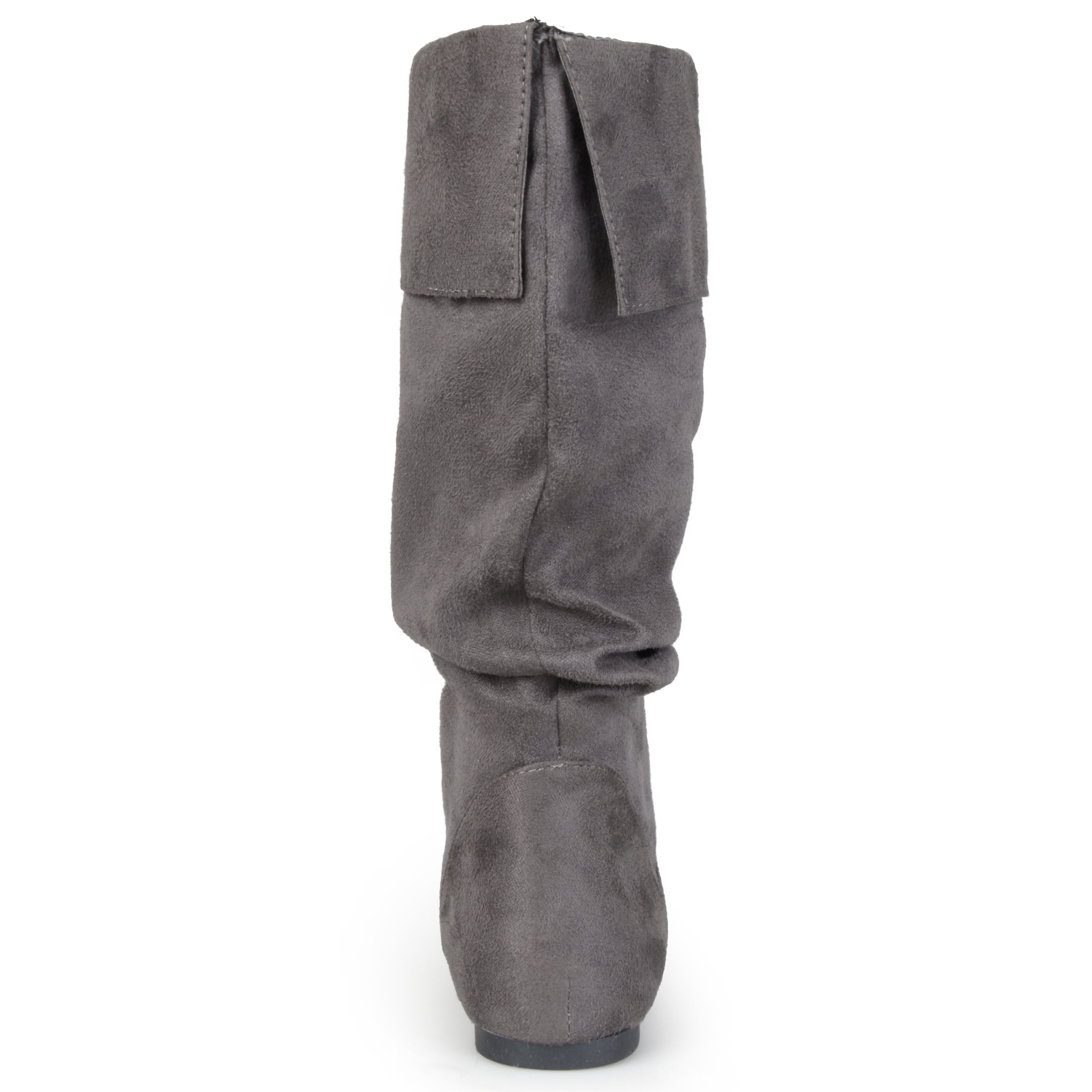 Journee Womens Shelley-3 Round Toe Mid Calf Boots