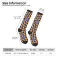 thumbnail image 3 of Womens Autism Awareness Puzzle Piece Knee High Socks Comfy Thermal Boot Long Socks, 3 of 7
