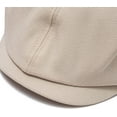 thumbnail image 6 of CoCopeaunts Newsboy Cap Short Brim Women Men's Casual Newsboy Hat Spring Autumn Retro Beret Hat Casual Hats Wild Octagonal Cap, 6 of 8