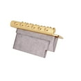 thumbnail image 3 of Piezas eléctricas de guitarra shamjiam Trémolo Bridge Roller Saddle dorado Sistema de puente de trémolo de guitarra, 3 of 9