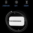 thumbnail image 5 of Yajisi 4G LTE Mobile WiFi Hotspot Router 150Mbps Up to 10 Users Portable Travel Wireless Internet for Asia with SIM Card Slot 2100mAh Battery (4.33 inches / 11 cm), 5 of 9
