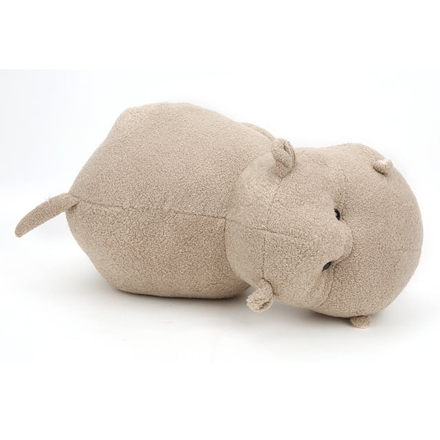 Juguete De Peluche Con Forma De Hipopótamo Y Elefante Animal De Simulación Para Decoración De Regalos Para Niños