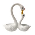 thumbnail image 4 of Candelabro de resina Strade Fareast Limited cisne madre e hijo 7,8 x 3 x 7 pulgadas, 4 of 8