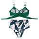 thumbnail image 4 of Bikini de dos piezas NikouMX traje de baño alto para mujer integración sin costuras, 4 of 6
