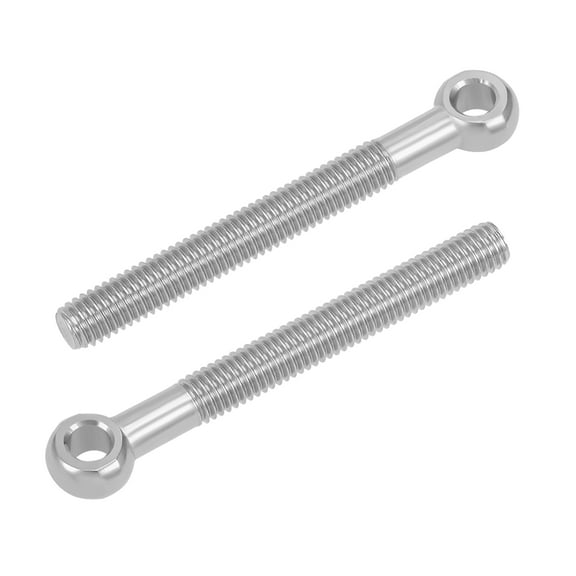 Unique Bargains M8 x 70mm Machinery Shoulder Lifting Eye Bolt 2pcs