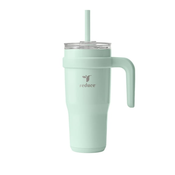 Reduce Cold1 24oz Stainless Steel Tumbler with Handle, Sea Glass