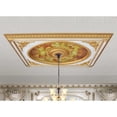 thumbnail image 2 of Art Frame Direct Cherub Design Chandelier Ceiling Medallion, 2 of 5