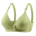 thumbnail image 3 of Ahuyic Summer Women Bra,Women Plus Size Bras,Women's Comfortable Breathable Bra Without Steel Ring Non-Magnetic Bra Pattern Sweat Absorption Adjustable Shoulder, 3 of 5